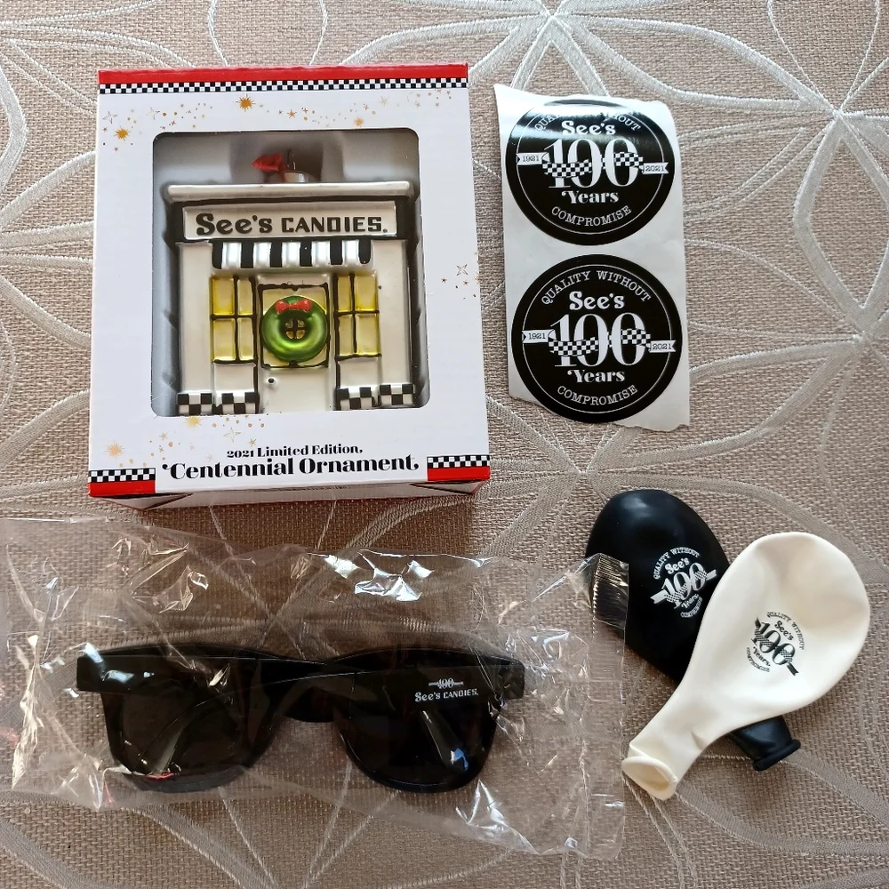 See's Candies 100 Year Anniversary Swag!